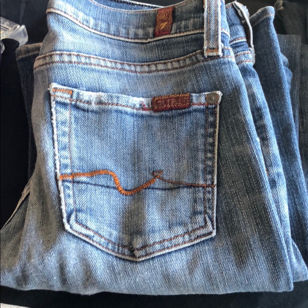7 Flare jeans